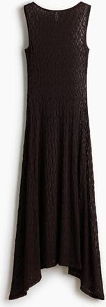 H&M Lace Maxi Dress in Dark Brown at Nordstrom, Size X-Large