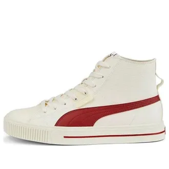 Puma Ever Mid Sl Cream White Red 387612-03