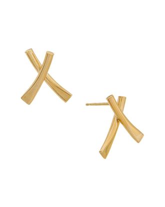 Italian Gold, Inc 10K Fancy X Post Earrings