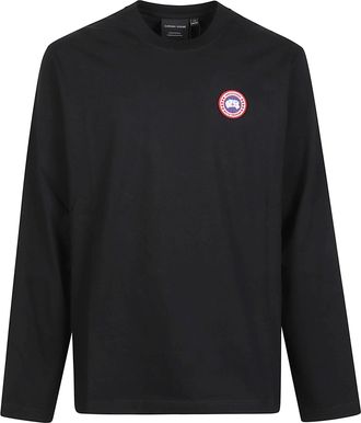 Canada Goose Vantage Relaxed-Fit Cotton Long-Sleeve T-Shirt