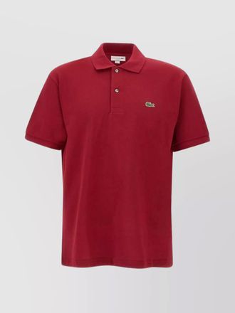 Lacoste cotton short-sleeve polo shirt
