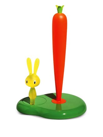 Alessi rabbit carrot paper roll holder - unisex - Thermoplastic Resin - OS - Green