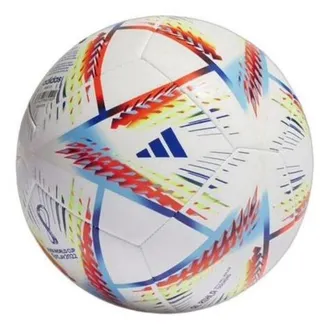 adidas Al Rihla Training Football White Orange H57798-5