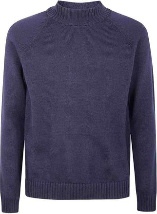 Zanone Crew-neck sweater with raglan sleeves