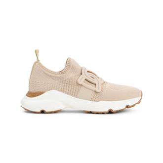 Tod's Beige Slip On Sneakers