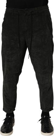Dondup Mid Waist Cropped Corduroy Men Trouser Mens Pants