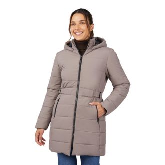 Free Country Womens Cirrus Quilted Long Puffer Jacket