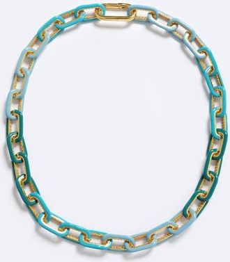 Emma Pills The ORIGINAL Necklace in Denim On Denim at Nordstrom, Size 18