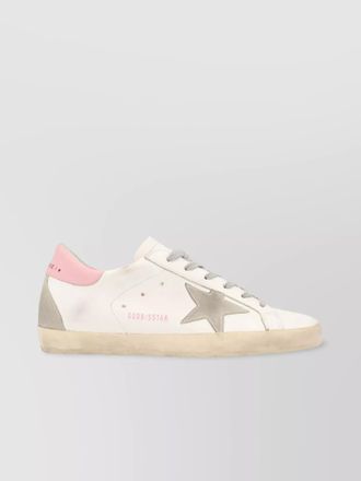 Golden Goose leather superstar low-top sneakers