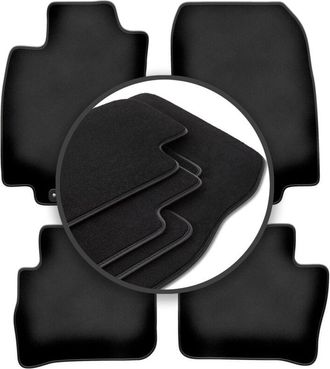 OEM Alfombrillas Premium Para: Nissan Tiida C11 Hatchback, Sed&aacute;n (2004-2012)