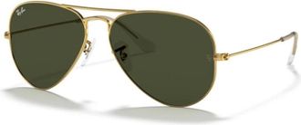 Ray-Ban unisex, Accessoires, Geel, Maat: 58 MM