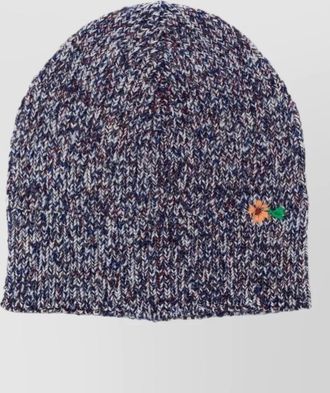 Dries Van Noten floral-embroidered beanie