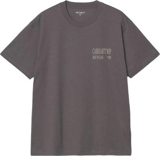 Carhartt Work in Progress graphic-print t-shirt - men - Organic Cotton - L - Grey