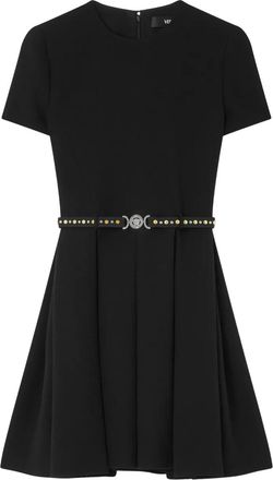 Versace Abito corto svasato - Nero