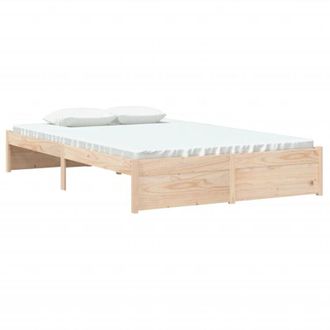 vidaXL Bed Frame without Mattress Solid Wood 120x200 cm Vidaxl