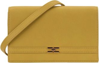 Prada Tassen, Dames, Geel, ONE Size, Katoen, Borsa a tracolla Bottone magnetico