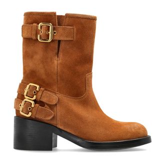 Chlo&eacute; Heeled Boots, female, Brown, Size: 8 1/2 US Dakota Heeled Ankle Boots