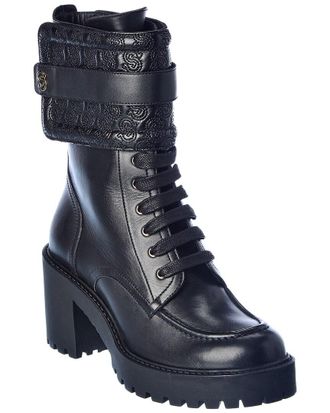 Ferragamo Lober Leather Boot