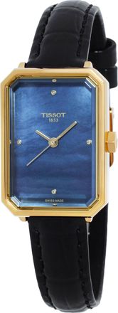 Tissot SRV Quartz Black Mother of Pearl Dial Watch T1601103612600