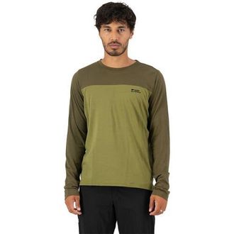 Mons Royale Diversion Merino Long-Sleeve Bike Jersey - Mens in Fern/olive at Nordstrom, Size Medium