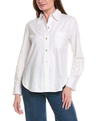 Vince Easy Linen-Blend Shirt