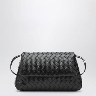 Bottega Veneta Black Intrecciato Giorno clutch