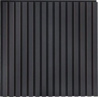 vidaXL Paneles De Pared 8 Uds. 60,5 X 60 Cm Gris Antracita Vidaxl