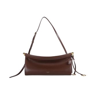 Alaia Shoulder Bags, female, Brown, ONE SIZE, Le Click East West Medium Bag