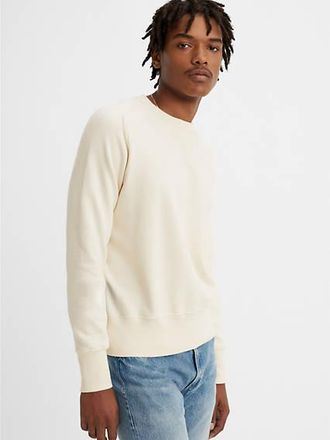 Levi's Vintage Clothing Bay Meadows Sweatshirt - Mens - XL - Cream / Sunny Cream