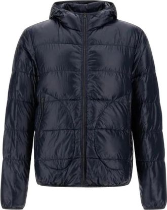 Herno Nylon Ultralight Jacket - Heren - Gewatteerde jassen - Blauw - M - Nylon - Jassen