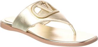 Valentino Vlogo Leather Sandal