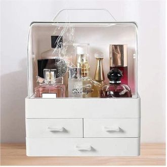 Trade Shop Trade Shop - Organizer Porta Trucchi Box Portagioie Impermeabile Espositore Per Cosmetici Abs