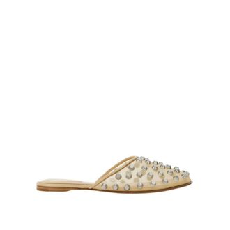 Alexander Wang Schoenen met Sierversiering - Dames - Slip ons - Beige - 39 EU - Schoenen