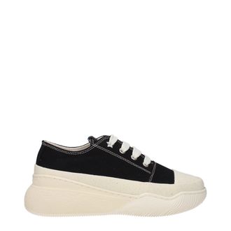 Stella McCartney Black Fabric Chunky Womens Sneakers