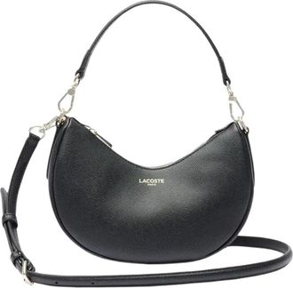 Lacoste Elys&eacute;es Schoudertas Zwart - Dames - Schoudertassen - Zwart - ONE Size - Tassen