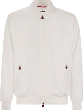 Kiton Sea Bomber Jacke im technischen Stoff