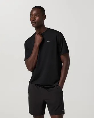 Vuori Clothing Short Sleeve Viewpoint Performance T-Shirt 2.0 | Black | Medium