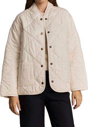 M.Patmos Rosie Quilted Jacket In Ivory