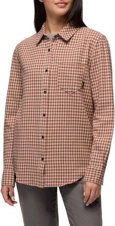 Prana Golden Canyon Organic Cotton Flannel Shirt in Newberry at Nordstrom, Size X-Small