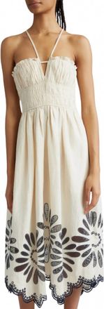 Ulla Johnson Womens Beatrice Dress In Porcelain
