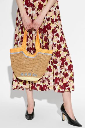 Marni Shopper Type Bag, Womens, Beige