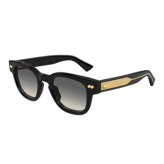 Bottega Veneta Sunglasses, unisex, Black, Size: 48 MM Intrecciato Sunglasses