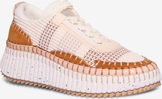 Chloé Umweltfreundliche niedrige Sneakers aus Mesh Nama