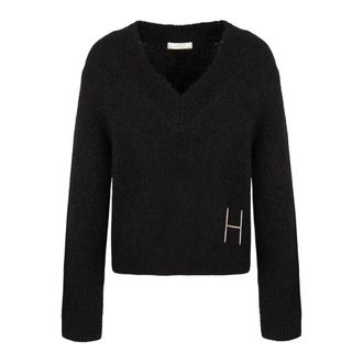 H&eacute;st Maglieria - - Knitwear - Donna - Nero - 2XL