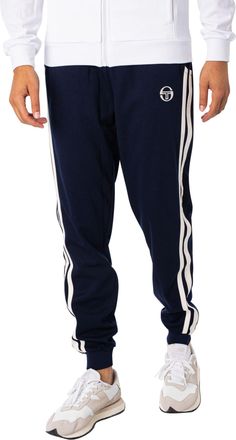 Sergio Tacchini Nieuwe Damarindo Trainingsjoggingbroek, Blauw