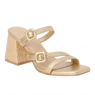 Matisse Footwear Womens Luau Open Toe Sandals In Gold