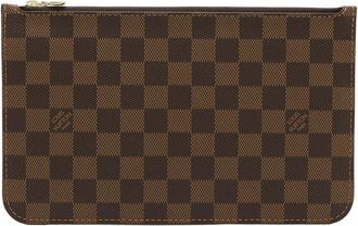 Louis Vuitton Brown Damier Ebene Neverfull Mm (Authentic Pre-Loved)