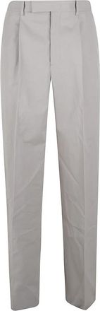 Jil Sander Suit Broeken - Heren - Nette broeken - Grijs - M - Katoen - Broeken