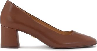 Kazar Gaura Pump - Dames - Pumps - Bruin - 39 1/2 EU - Leer - Schoenen