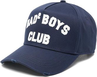 Dsquared2 Blue Cotton Baseball Cap